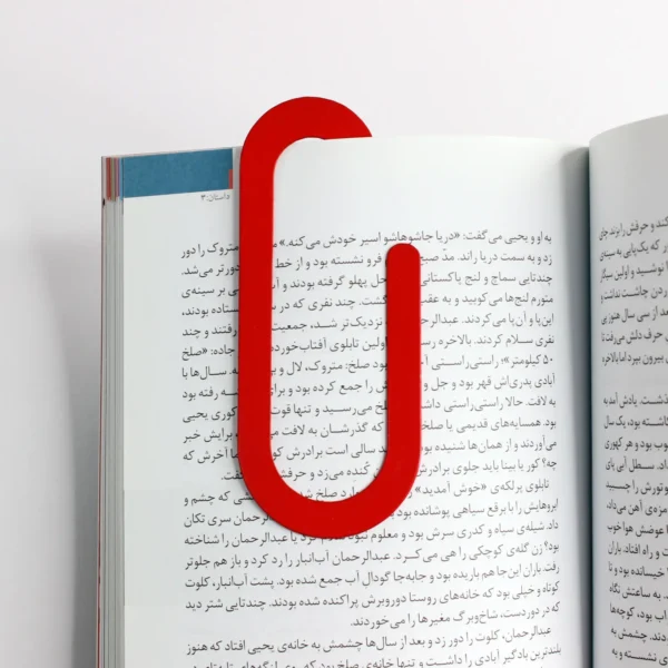 بوک مارک فلزی مدل گیره