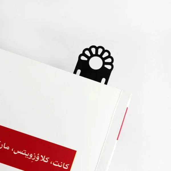 بوک مارک فلزی مدل لوتوس گلسو 
